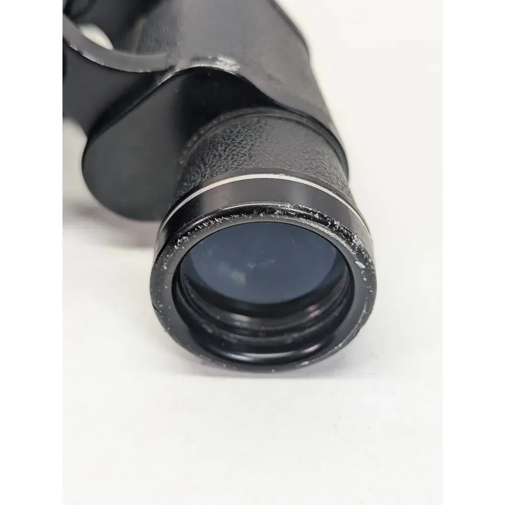 Vintage Mason 7x35 Binoculars Fully Coated Optics Black 393ft at 1000yds‎ Strap
